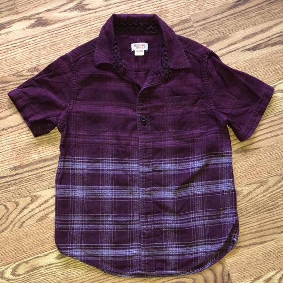 Mossimo Supply Co. Boys Short Sleeve Button Down Shirt - Picture 1 of 6